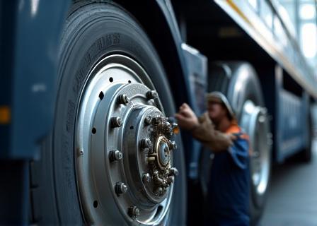 Truck maintenance and safety check
