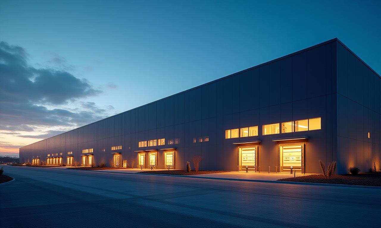 Modern logistics facility